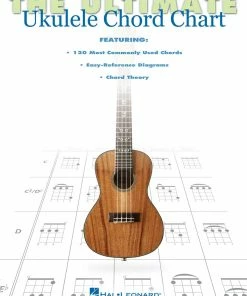 Hal Leonard USA THE ULTIMATE UKULELE CHORD CHART Chord Charts & Posters
