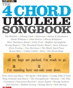 Hal Leonard USA THE 4-CHORD UKULELE SONGBOOK Strum & Sing Series
