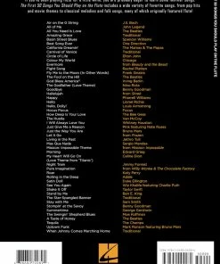 Hal Leonard USA FIRST 50 SONGS YOU SHOULD PLAY ON THE FLUTE