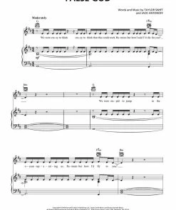 Hal Leonard USA Print Music TAYLOR SWIFT – LOVER