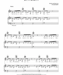 Hal Leonard USA Print Music TAYLOR SWIFT – LOVER