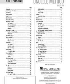 Hal Leonard USA HAL LEONARD UKULELE METHOD BOOK 1 With AUDIO ACCESS Print Music