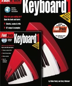 Hal Leonard USA FASTTRACK KEYBOARD METHOD STARTER PACK Book/Online Audio/DVD Pack
