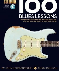Hal Leonard USA 100 BLUES LESSONS Guitar Lesson Goldmine Series