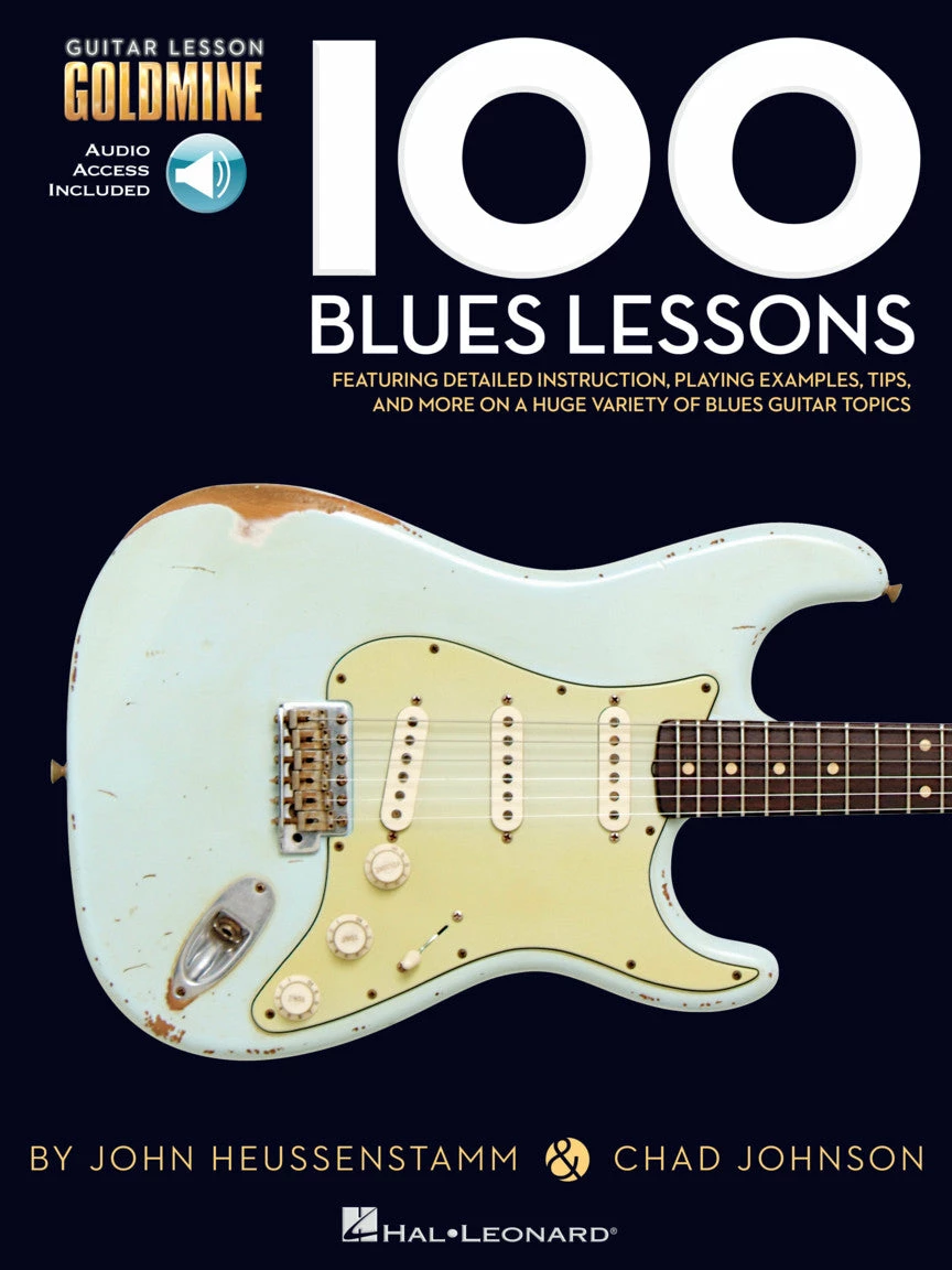 Promo ⭐ Hal Leonard USA 100 BLUES LESSONS Guitar Lesson Goldmine Series 🔥 1 Hal Leonard USA 100 BLUES LESSONS Guitar Lesson Goldmine Series