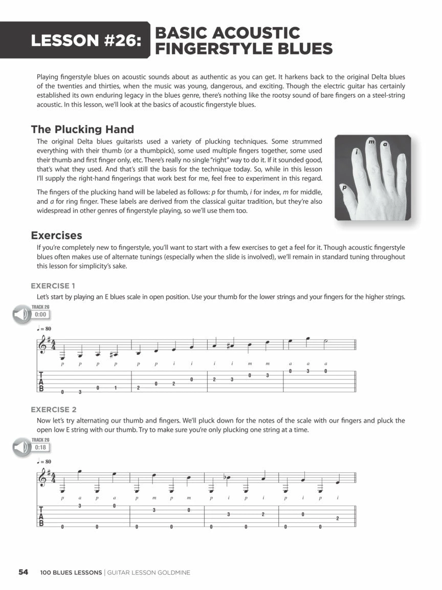 Promo ⭐ Hal Leonard USA 100 BLUES LESSONS Guitar Lesson Goldmine Series 🔥 6 Hal Leonard USA 100 BLUES LESSONS Guitar Lesson Goldmine Series