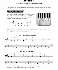 Hal Leonard USA Print Music FASTTRACK KEYBOARD METHOD – BOOK 1