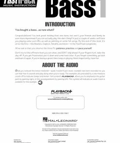 Hal Leonard USA Print Music FASTTRACK BASS METHOD – BOOK 1