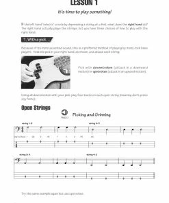 Hal Leonard USA Print Music FASTTRACK BASS METHOD – BOOK 1