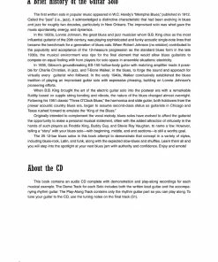 Hal Leonard USA 12-BAR BLUES SOLOS 25 Authentic Leads Arranged For Guitar In Standard Notation & Tablature Print Music