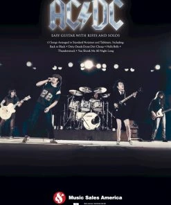 Hal Leonard USA AC/DC Easy Guitar With Riffs And Solos