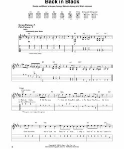 Hal Leonard USA AC/DC Easy Guitar With Riffs And Solos