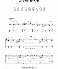 Hal Leonard USA AC/DC Easy Guitar With Riffs And Solos