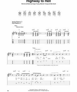 Hal Leonard USA AC/DC Easy Guitar With Riffs And Solos