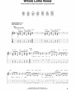 Hal Leonard USA AC/DC Easy Guitar With Riffs And Solos