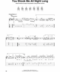 Hal Leonard USA AC/DC Easy Guitar With Riffs And Solos