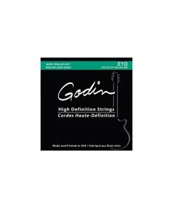 Godin Electric Nickel Guitar Strings Light E10 Made By D'Addario