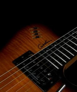 Electric Guitars Godin 024124 LGXT - Synth Access - 3 Voice Cognac Burst Flame AA Electric Guitar