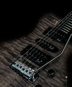 Godin 025503 XtSA - Synth Access - 3 Voice Trans Black Flame - Electric Guitar Made In Canada