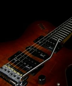 Godin 028672 XtSA - Synth Access - 3 Voice Light Burst Flame - Electric Guitar Made In Canada Electric Guitars