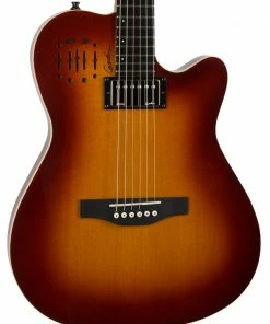 Godin A6 Ultra Cognac Burst HG 6 String RH Acoustic Electric Guitar MADE In CANADA - Discontinued Acoustic Guitars