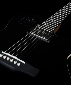 Godin A6 Ultra Black HG 6 String RH Acoustic Electric Guitar Made In Canada D