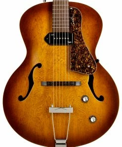 Godin 031986 5th Avenue Kingpin P90 Cognac Burst Hollow Body Acoustic Guitar Made In Canada Acoustic Guitars