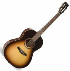 Acoustic Guitars Simon & Patrick 034581 Woodland Pro Folk Acoustic Electric Sunburst HG QIT MADE In CANADA