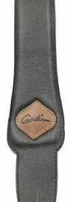 GODIN 036899 Weathered Grey Padded Guitar Strap With Patch Logo D Accessories