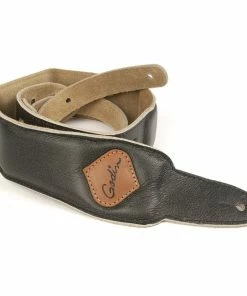 GODIN Grey Western Print Padded Guitar Strap With Patch Logo Accessories