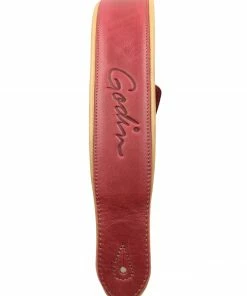 Godin Vintage Red/Tan Padded W/Embossed Logo