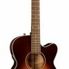 Seagull 041824 Performer CW CH Burnt Umber QIT Cutaway Acoustic Electric Guitar With Carrying Bag MADE In CANADA