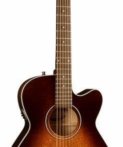 Seagull 041824 Performer CW CH Burnt Umber QIT Cutaway Acoustic Electric Guitar With Carrying Bag MADE In CANADA