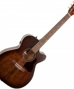 Art & Lutherie 042340 Legacy Bourbon Burst CW QIT Cutaway Acoustic Electric MADE In CANADA
