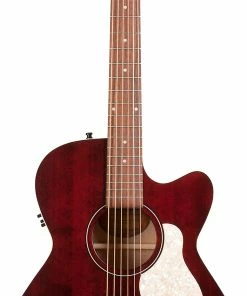 Acoustic Guitars Art & Lutherie 042357 Legacy Tennessee Red CW QIT Cutaway Acoustic Electric Guitar MADE In CANADA