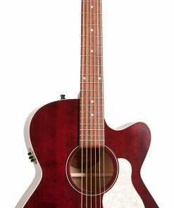 Acoustic Guitars Art & Lutherie 042357 Legacy Tennessee Red CW QIT Cutaway Acoustic Electric Guitar MADE In CANADA