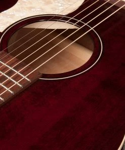 Acoustic Guitars Art & Lutherie 042357 Legacy Tennessee Red CW QIT Cutaway Acoustic Electric Guitar MADE In CANADA