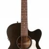 Acoustic Guitars Art & Lutherie 042371 Legacy Faded Black CW QIT Cutaway Acoustic Electric MADE In CANADA