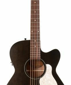 Acoustic Guitars Art & Lutherie 042371 Legacy Faded Black CW QIT Cutaway Acoustic Electric MADE In CANADA