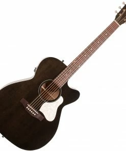 Acoustic Guitars Art & Lutherie 042371 Legacy Faded Black CW QIT Cutaway Acoustic Electric MADE In CANADA