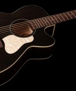 Acoustic Guitars Art & Lutherie 042371 Legacy Faded Black CW QIT Cutaway Acoustic Electric MADE In CANADA