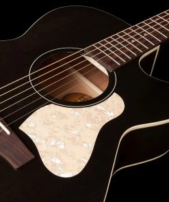 Acoustic Guitars Art & Lutherie 042371 Legacy Faded Black CW QIT Cutaway Acoustic Electric MADE In CANADA