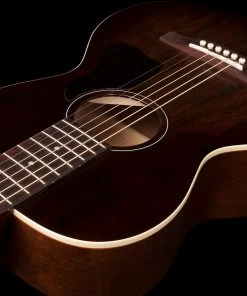 Acoustic Guitars Art & Lutherie 042395 Roadhouse Bourbon Burst A/E Parlor Acoustic Electric Guitar MADE In CANADA
