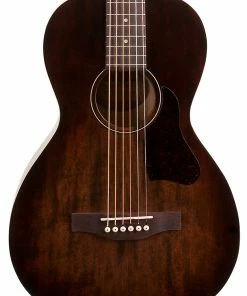 Acoustic Guitars Art & Lutherie 042395 Roadhouse Bourbon Burst A/E Parlor Acoustic Electric Guitar MADE In CANADA