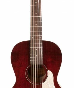 Acoustic Guitars Art & Lutherie 042401 Roadhouse Tennessee Red A/E Parlor Acoustic Electric MADE In CANADA