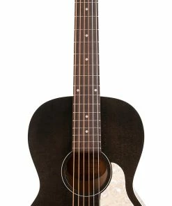 Art & Lutherie 042418 Roadhouse Faded Black A/E Parlor Acoustic Guitar MADE In CANADA