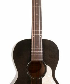 Art & Lutherie 042418 Roadhouse Faded Black A/E Parlor Acoustic Guitar MADE In CANADA
