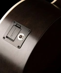 Art & Lutherie 042418 Roadhouse Faded Black A/E Parlor Acoustic Guitar MADE In CANADA