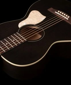 Art & Lutherie 042418 Roadhouse Faded Black A/E Parlor Acoustic Guitar MADE In CANADA