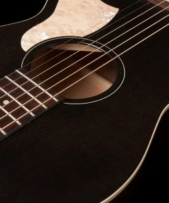Art & Lutherie 042418 Roadhouse Faded Black A/E Parlor Acoustic Guitar MADE In CANADA